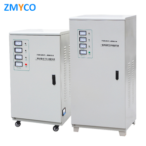 Stabilisateur statique compensé <span class=keywords><strong>triphasé</strong></span> 6kva <span class=keywords><strong>9kva</strong></span> 15kva 380v Ac Régulateur de tension automatique réglable - Product Image 1