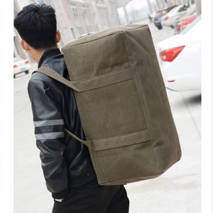 Cheap Luggage Storage Foldable <b>Canvas</b> <b>Duffle</b> <b>Bag</b> Large Capacity Unisex Style Stock Travel <b>Bags</b> Customized LOGO Zipper Hasp - Product Image 6