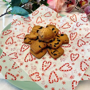 Coated <b>Greaseproof</b> Wax Virgin Wood Pulp Food Wrapping <b>Paper</b> Snack Sandwiches Baskets Cookies Sugar Bread Cake Candy Pizza Liners - Product Image 2
