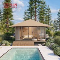 Yourte écologique tente sauvage maison tente de glamping station de luxe tente multi-usages de glamping