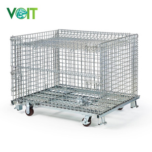 Voit thép tùy chỉnh lưới Stackable kim loại công nghiệp Heavy Duty kho dây giỏ - Product Image 3