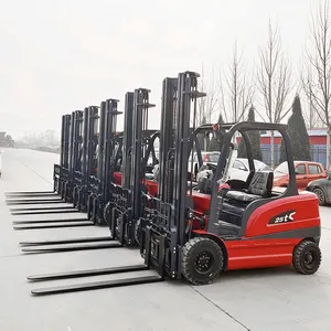 Elektrikli Forklift 1.5ton 2ton 3ton 5ton kapasite Forklift kamyon kullanılan hidrolik Forklift dizel 3.5 ton