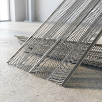 Maille de renforcement en acier HY Rib Lath pour coffrage permanent en béton et plâtrage