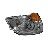 Phare avant avec lentille jaune et trou pour moteur pour Kia Sportage 2008 Gauche 92101-03000 Droit 92102-03000 Ensemble de phares avant de voiture