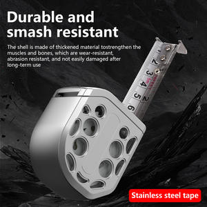 เทปวัดระยะแบบม้วนเก็บอัตโนมัติ Zgxuanshi ขนาด 7.5 เมตร ทำจากสแตนเลส พร้อมระบบล็อคอัตโนมัติ สำหรับงานที่ต้องการความแม่นยำสูง - Product Image 3