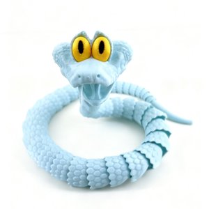 Zootopia Gary Serpent, figurine articulée en plastique imprimée en 3D, modèle de décompression entièrement flexible et mobile - Product Image 5