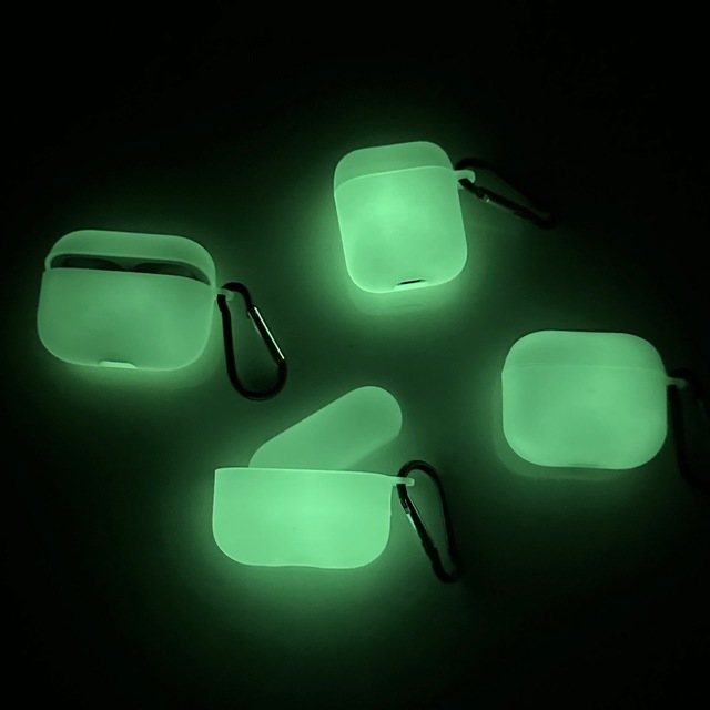 2025 New Neon Earphone Pro 2 Cases Anti Fall Proof Night Light TPU Earphone Case for apple 4 3 2 Pro
