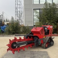 Zanjadora de Cadena para Tractor, Zanjadora de Cadena para Tierra Dura, Zanjadora de Cadena en Venta para Zanjado de Huertos