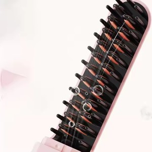 Peigne Lisseur Électrique Portable Sans Fil USB Anti-Statique à Ions Négatifs en Nylon Doux pour Usage Domestique GZ RTS Commande Mixte en Gros - Product Image 3