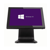 Sistema de Punto de Venta con Pantalla Táctil de 15 Pulgadas, Software de Punto de Venta, Máquina de Facturación Todo en Uno para Supermercado