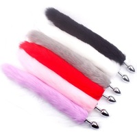 Plug anal en silicone souple en forme de queue de renard, petit dilatateur anal pour débutantes, jouet sexuel pour adultes, accessoires de plaisir personnel féminin