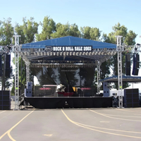 Truss en alliage d'aluminium robuste 290x290mm pour éclairage de scène, location événementielle, concerts et expositions