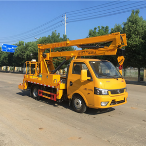 Véhicule de travail aérien à bras articulé, moteur diesel 4x2, grande nacelle de travail, plateforme de travail aérien. - Product Image 1
