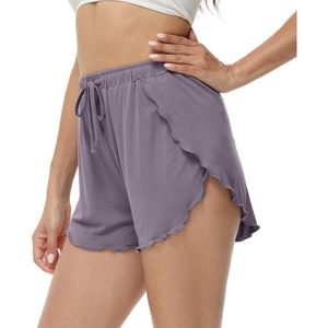 Shorts de sport personnalisés pour femmes, coupe ample, respirants, pantalons de yoga, pantalons de pyjama doux, vêtements de nuit pour femmes - Product Image 6