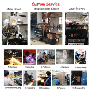 Yoshan nhà máy chuyên nghiệp tostadora de cafe precio gas 60kg 30kg 20kg 12kg máy <span class=keywords><strong>c</strong></span>ông nghiệp rang <span class=keywords><strong>c</strong></span>à phê rang xay - Product Image 5