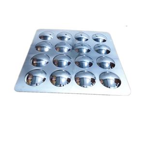 Panneau Miroir Bulle Flexible 50x50cm Incassable en Plastique Sans Cadre Léger Durable Lumineux Décoratif pour Mur d'Éveil Éducatif - Product Image 4