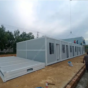 Abri de terrain de Construction maison légère multi-étages moderne d'urgence mobile hôpital salle d'isolation médicale - Product Image 4