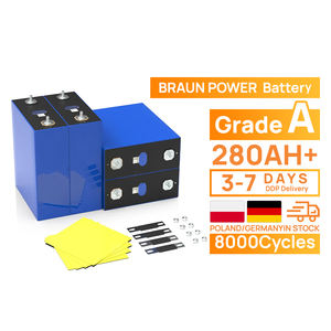 Fabricante de baterías Lifepo4 280ah EV grado A V3 V1 280K DIY células solares batería de energía Solar banco de energía para acampar EU PL Stock - Product Image 2