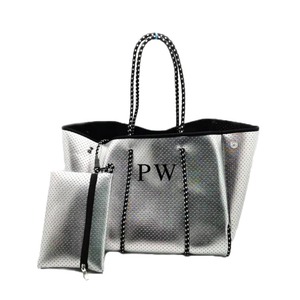 Tas Tangan Wanita Emas Serbaguna, Tas Tangan Wanita, Tas Pantai, Tas Tote, Tas Perjalanan Neoprene untuk Pantai Musim Panas - Product Image 4