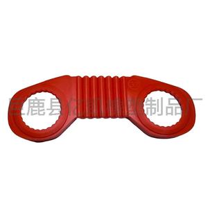 Indicateur de desserrage d'écrous à double anneau 32 mm en PVC rouge pour camions, bus et autocars - Product Image 2