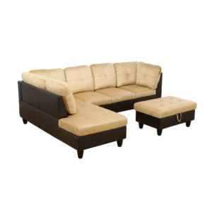 Modern European Style Convertible Leather <b>Cover</b> Set Hot Sale PU Upholstered Recliner <b>Sofa</b> <b>for</b> Home Commercial Hotels Villas - Product Image 1
