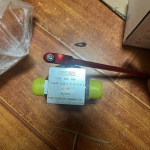 Vanne à bille haute pression Hydac KHB3K 16SR L 1112 01X A 500 Bar pour utilisation dans l'industrie pétrolière - Product Image 1