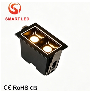 <span class=keywords><strong>Spot</strong></span> encastré linéaire LED Laser Blade pour plafond intérieur L3030 1-15 cellules 5x2W 10x2W 15x2W CRI90 Garantie 5 ans - Product Image 1