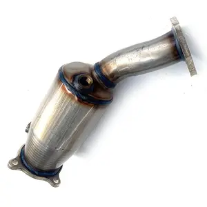 Hot sales exhaust Direct fit Three Way Catalytic Converter For AUDI A4 with Good quality in the exhaust catalyst system