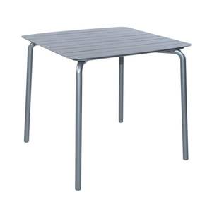 Juego de Muebles de Jardín Comerciales de Aluminio Extruido Personalizado, Mesa de Comedor de 4 Plazas, Sillas Apilables, para Uso en Centros Comerciales y Hoteles - Product Image 3
