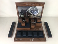 Présentoir de montre personnalisé couleur bois présentoir de montre en bois de luxe