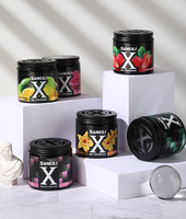 Diffuseur de parfum solide pour voiture Sameili X Air Freshener, aromathérapie longue durée, parfum intense, gel parfumé pour voiture