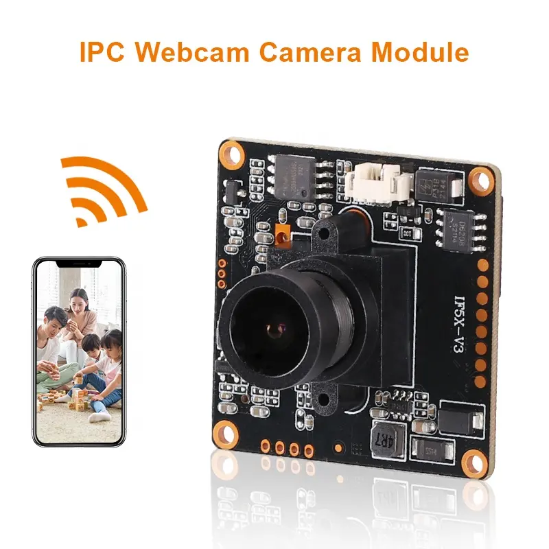 Smart Network Starlight 4MP PCB Board CMOS Sensor CCTV IP Camera Module with ONVIF2.6 Protocol