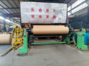 95 GSM kraft giấy Jumbo CuộN Chất lượng cao làm mát không khí Pads nguyên liệu Trinh Nữ gỗ bột giấy kraft giấy cuộn - Product Image 2