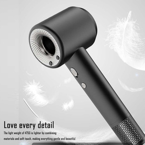 Asciugacapelli a ioni negativi per la casa potente ad alta velocità con tecnologia nera senza foglie sia l'aria calda fredda che offre un professionista - Product Image 3