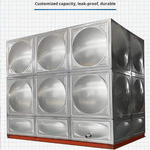 Réservoir de stockage d'eau potable en acier inoxydable 304 de qualité alimentaire, 5x4x2m, 40000L, en promotion - Product Image 6