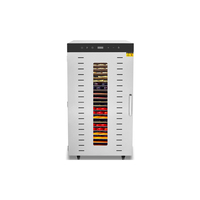 Dubbellaags 24 Bakken Digitale Besturing Fruit Groente Dehydrator Commerciële Fruitdroger Dehydrator Machine voor Chips