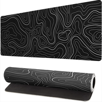 Accessoires informatiques, grand tapis de bureau pour ordinateur portable personnalisé, tapis de souris, impression OEM, design de jeu pour le bureau