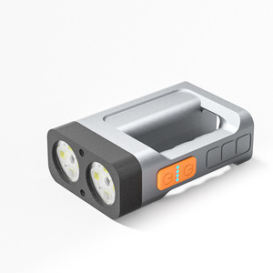 Lampe de poche tactique EDC portable rechargeable à double cœur SD 16 2, 8 LED, haute luminosité, blanche - Product Image 2