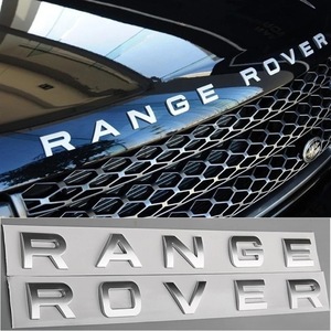 Pegatinas de ABS para carrocería de coche, para emblema deportivo R montado en el capó y modificación del emblema trasero en inglés - Product Image 4