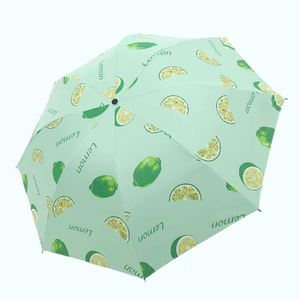 Paraguas de Bolsillo Plegable de 6 Varillas, Mini, para Viaje, con Estuche, Protección UV, Pequeño, Ideal para Regalo - Product Image 2