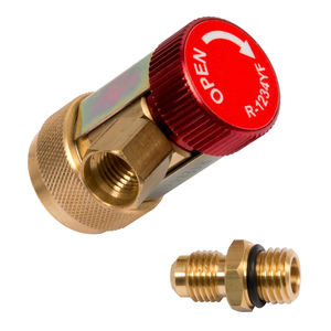Connecteur automatique haute pression 12 mm avec adaptateur 1/4 \ "pour gaz R1234 - Product Image 1