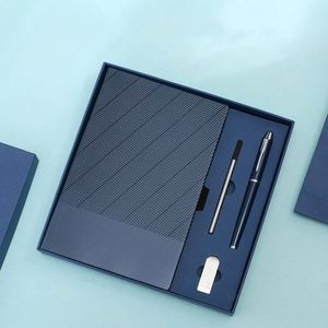 Business High Quality Luxury A5 Paper Personalization Journal Notebooks & Pen <b>Diary</b> Corporate Gift Sets for <b>Work</b> Meetings Office - Product Image 4