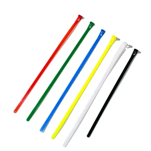Nylon Colorful Releasable Cable Ties Manufacturer Reusable Cable Ties Quality 20 Years Old Experienced Factory