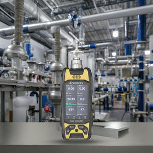 Détecteur de gaz ambiant portable pour moniteur de qualité de l'<span class=keywords><strong>air</strong></span> avec écran tactile HD 3.5 "pour l'analyse de la concentration d'ozone (O3) - Product Image 4