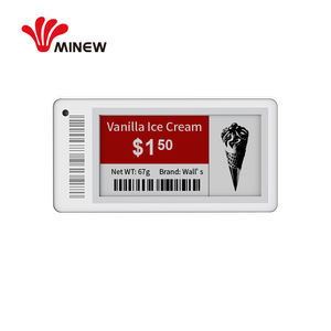 Etiqueta Electrónica de Precio MinewTag MTag21R de 2.13 Pulgadas, 3 Colores, E-ink, para Supermercados, ESL, NFC, Epaper, BLE, Etiquetas Electrónicas de Estante - Product Image 3