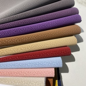 Pelle Sintetica PU con Texture Litchi e Grana Ciottolata Impermeabile per Borse, Borse a Tracolla, Portafogli, Accessori Moda, Scarpe e Interni Auto 0.7mm - Product Image 1