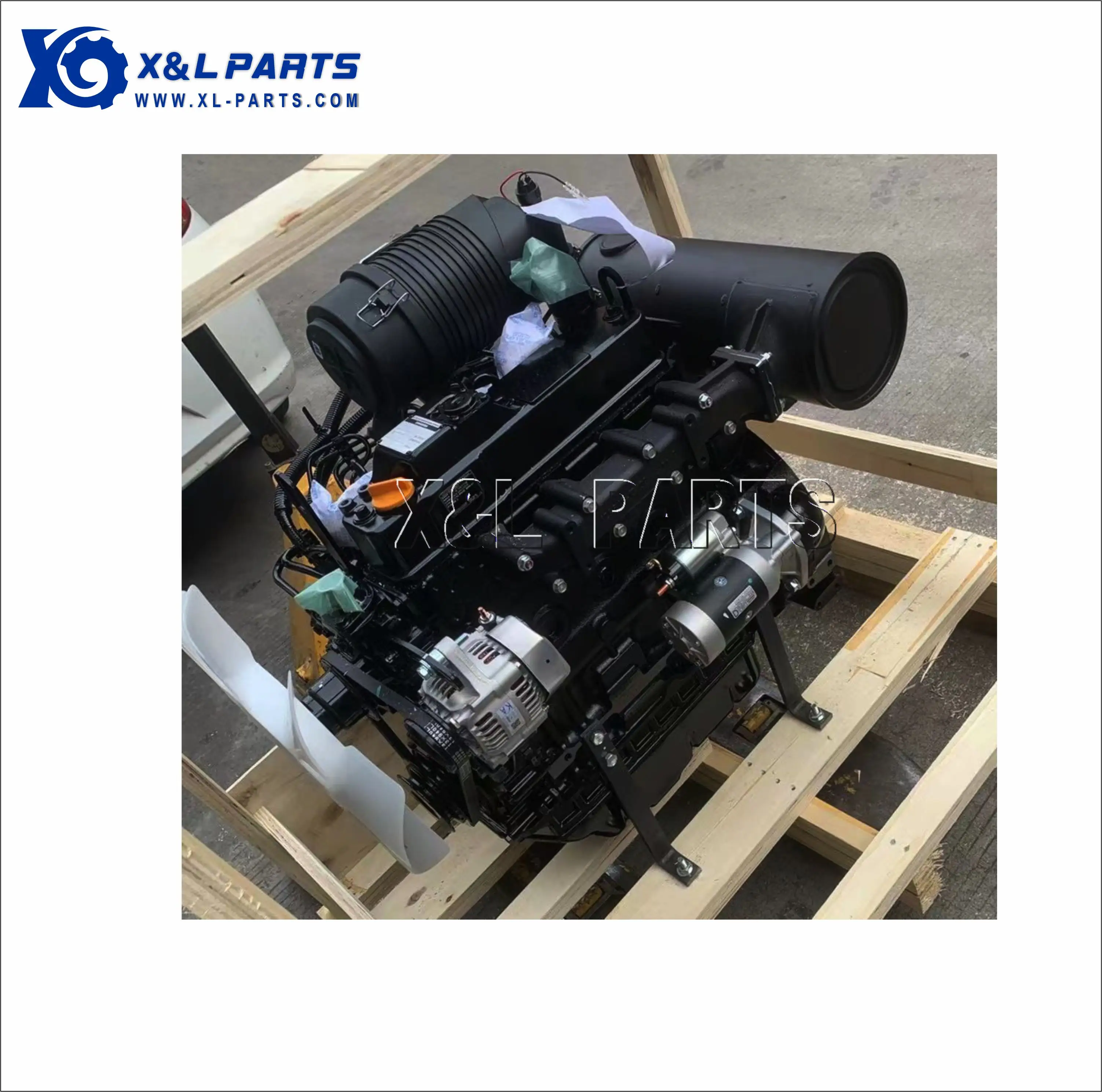 X & L 3TNV76 mesin Motor penggali Assembly mesin Diesel perakitan 17,7kw untuk mesin mesin