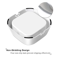 Bol à boire pour animaux de compagnie, design flottant, écologique et réutilisable, pot d'eau en acier inoxydable sans déversement pour chats, chiens, intérieur et extérieur, OEM