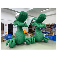 Dragon gonflable personnalisé de Loong chinois gonflable pour la décoration de festival chinois
