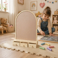 Tableau blanc magnétique effaçable à sec personnalisé UCI pour l'éducation des enfants, magnétique avec tiroir